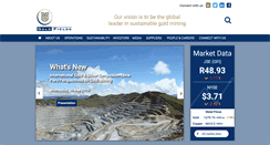 Desktop Screenshot of goldfields.com